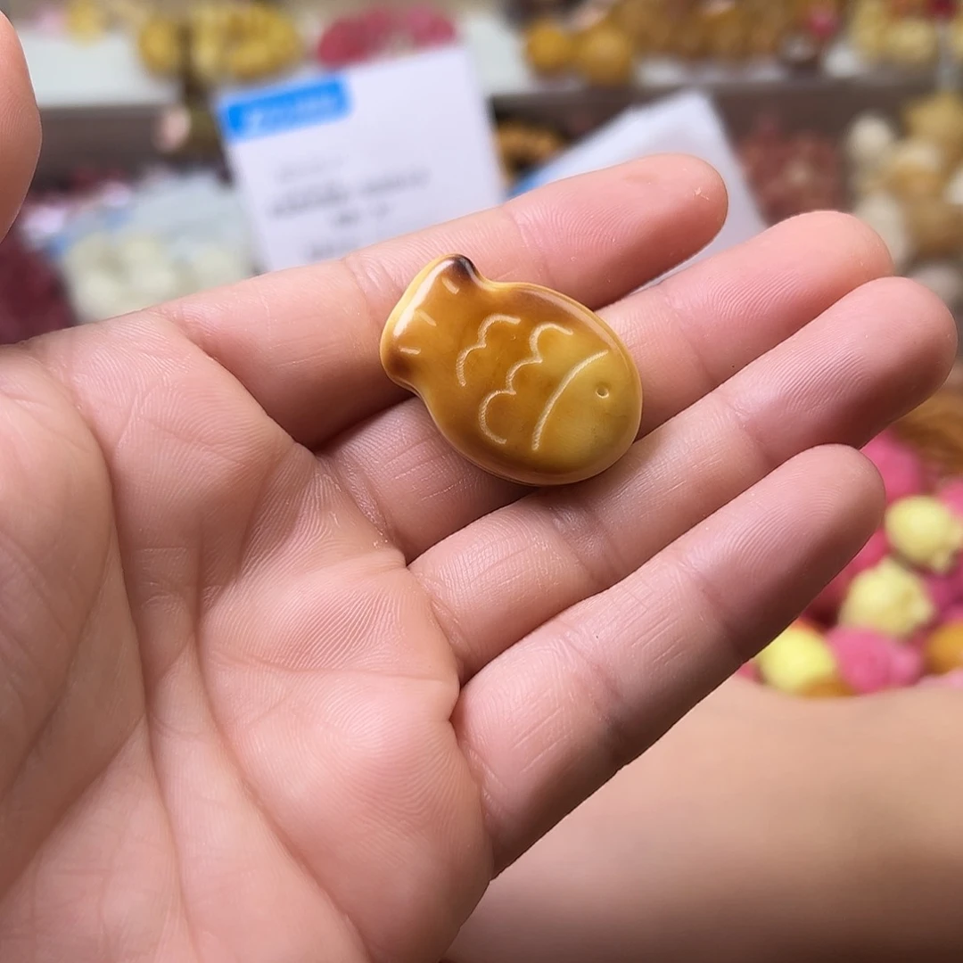 菩提根/象牙果吊坠?****?鱼1个