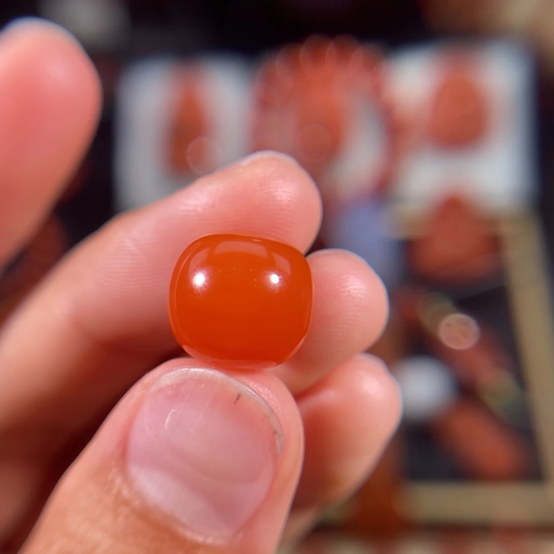 南红玛瑙未镶嵌老型珠12