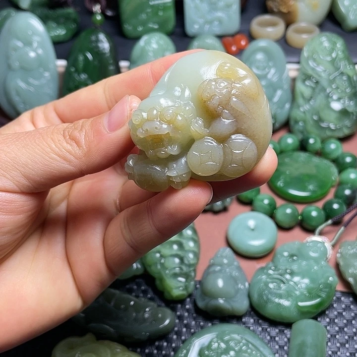 和田玉把件未镶嵌