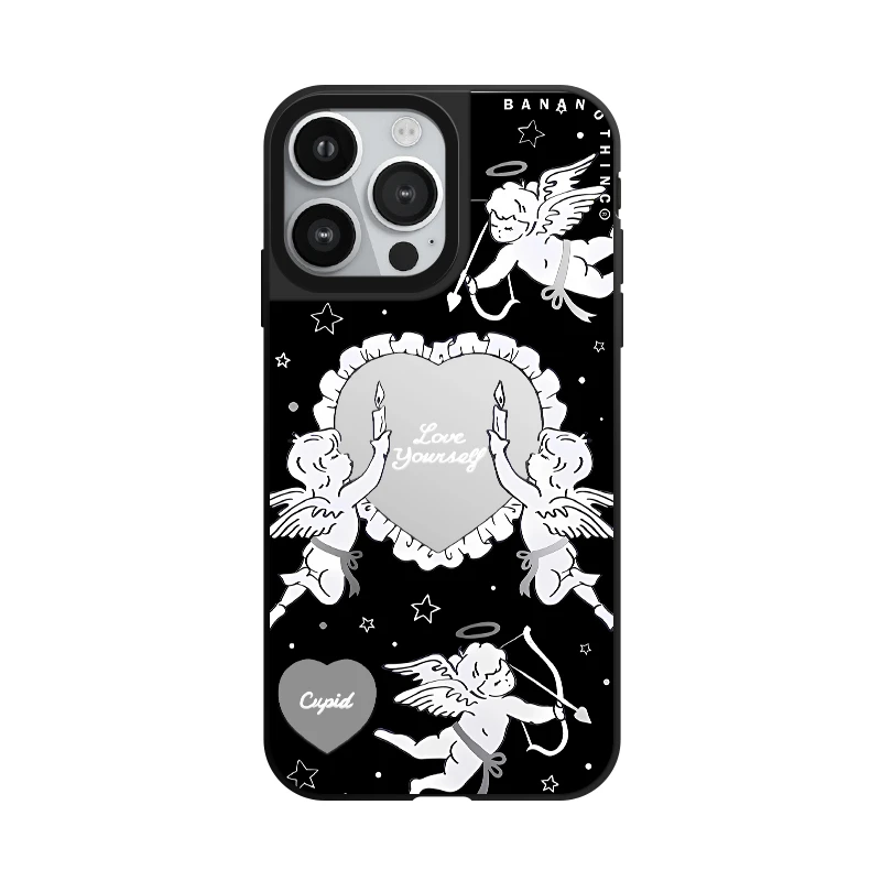 新款天使巴洛克系列CASE明星同款适用苹果手机壳iphone15pM镜面壳