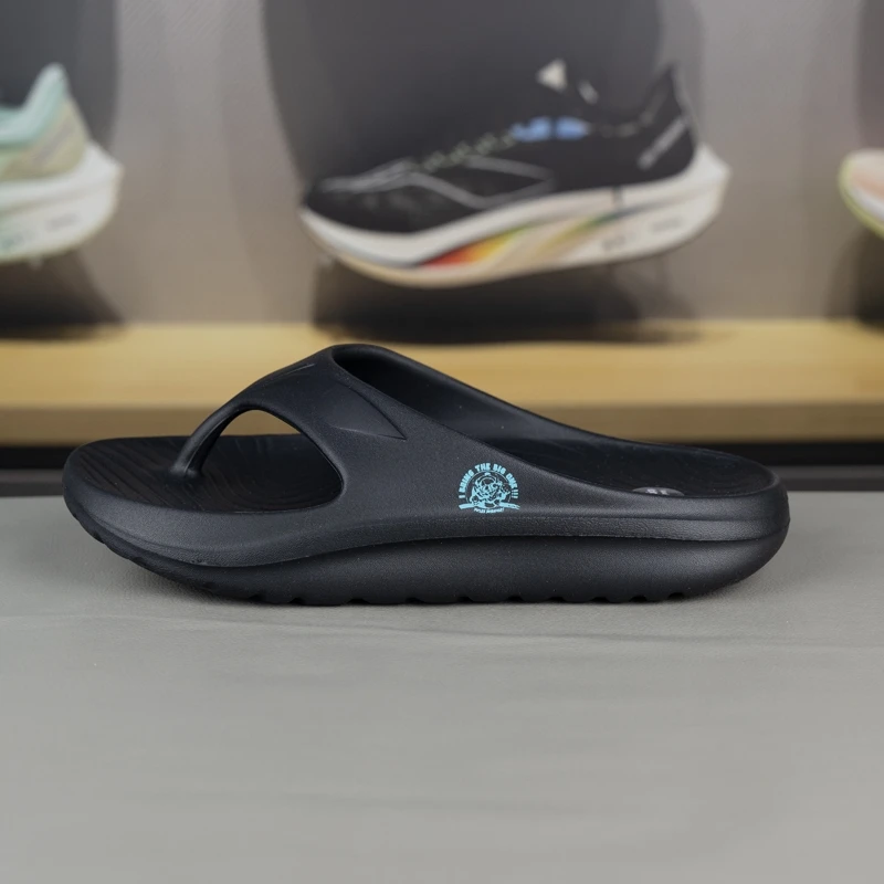 李宁拖鞋2024夏季新款沙滩外穿人字拖家居轻便透气凉拖AGAU029