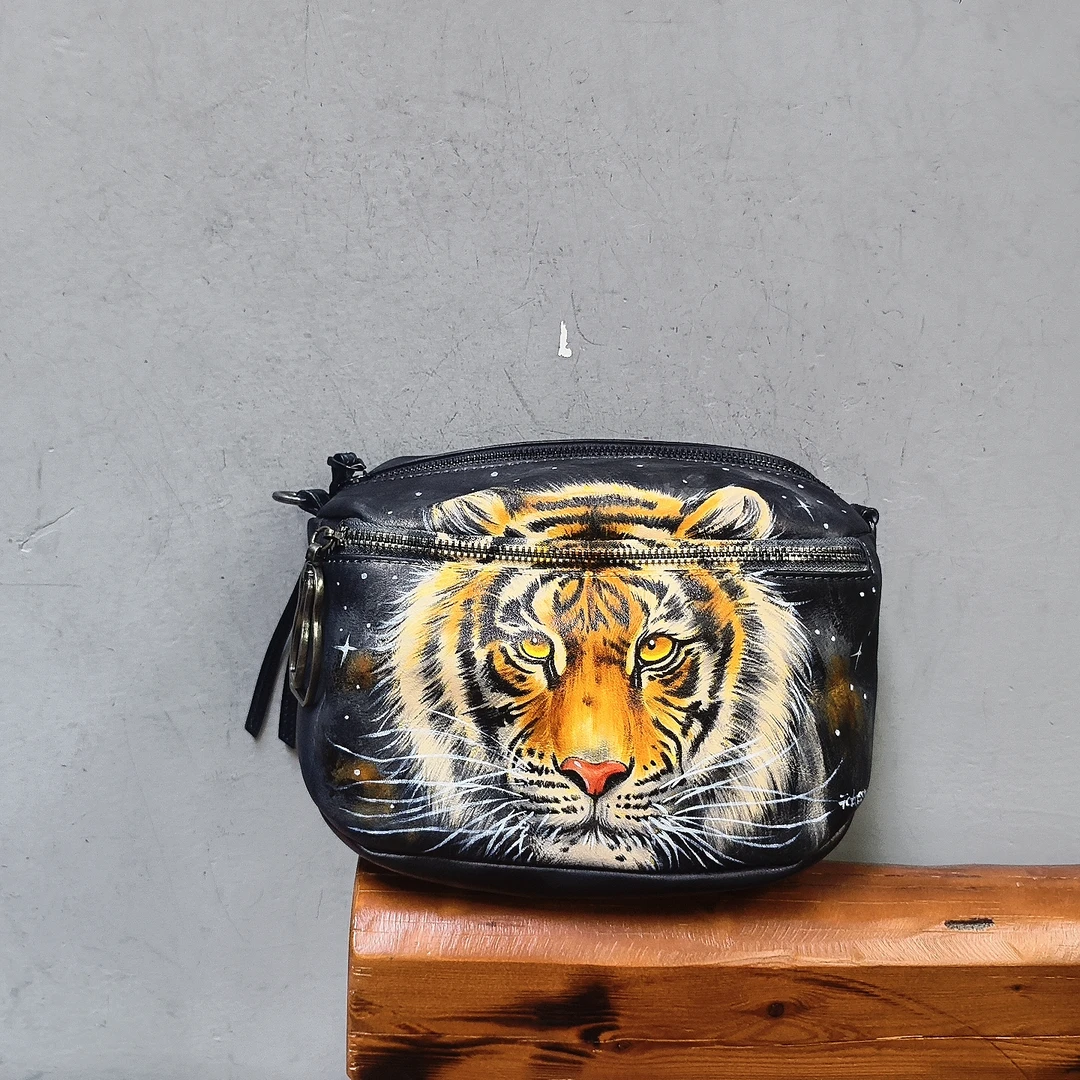 77233-法缇斯直播间专享手绘定制款-77233-斜挎包