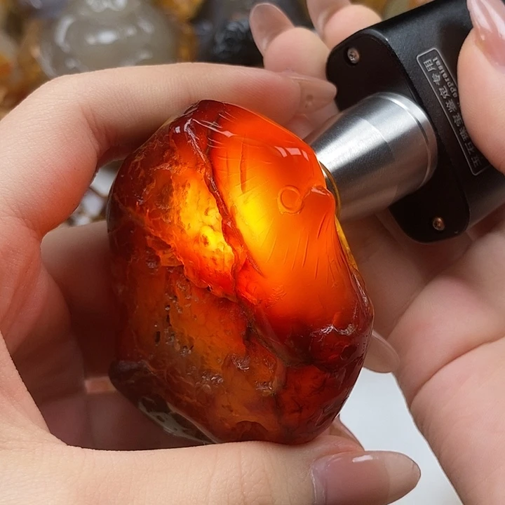 玛瑙/玉髓合金颈饰