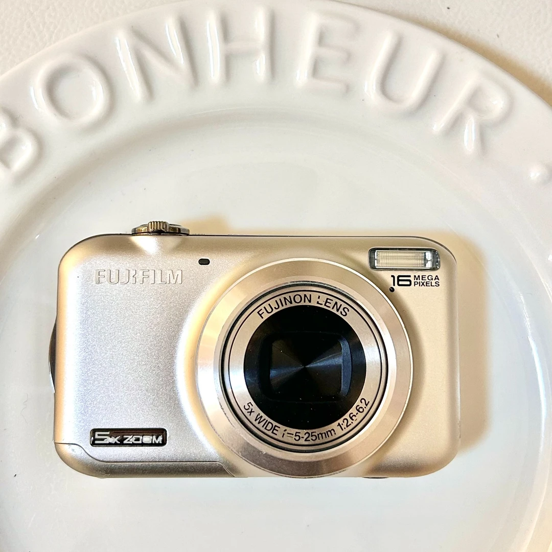 9新 Fujifilm/富士 JX405 香槟色 1600w像素5倍变焦 色彩浓郁ccd