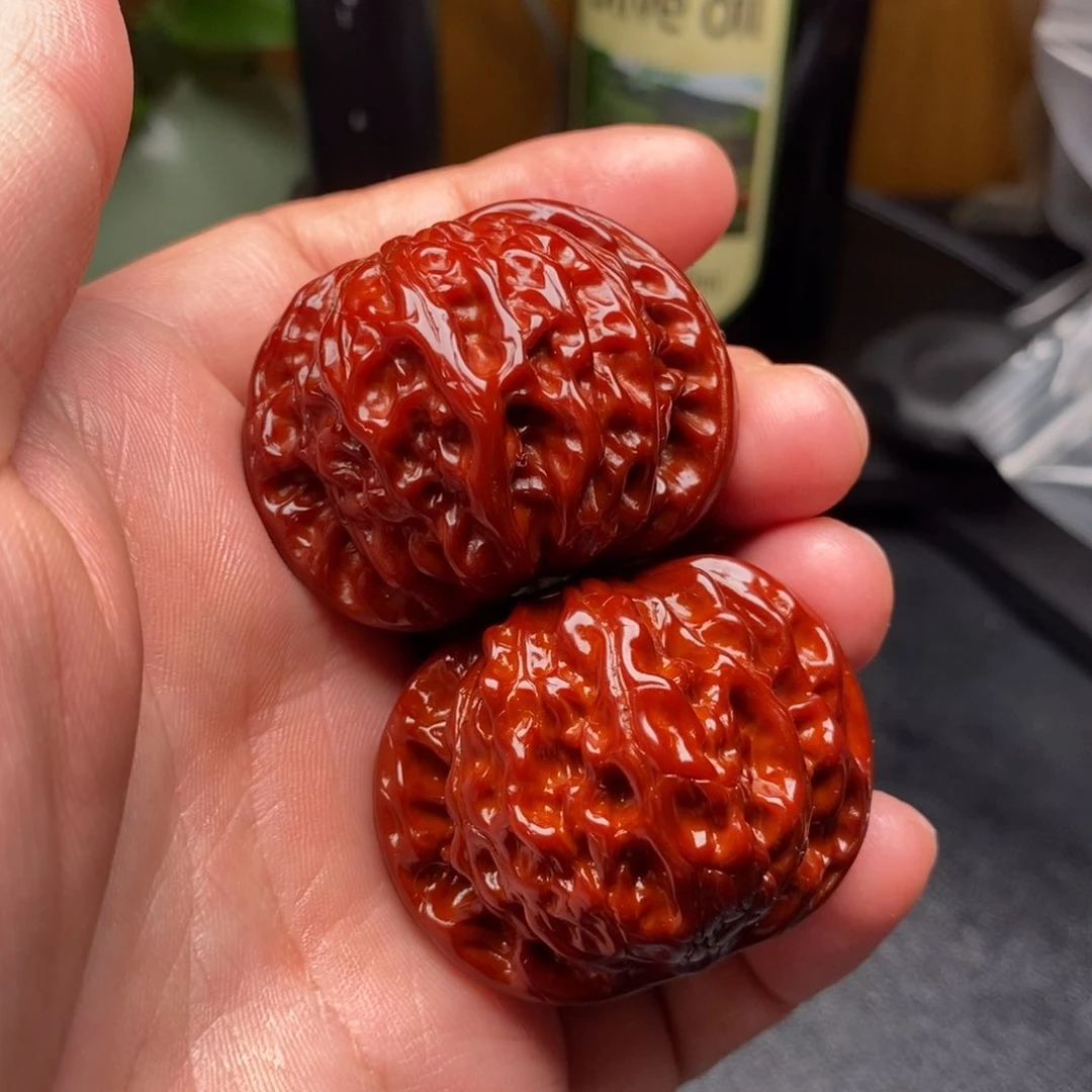 文玩核桃吊坠苏*儿41磨盘