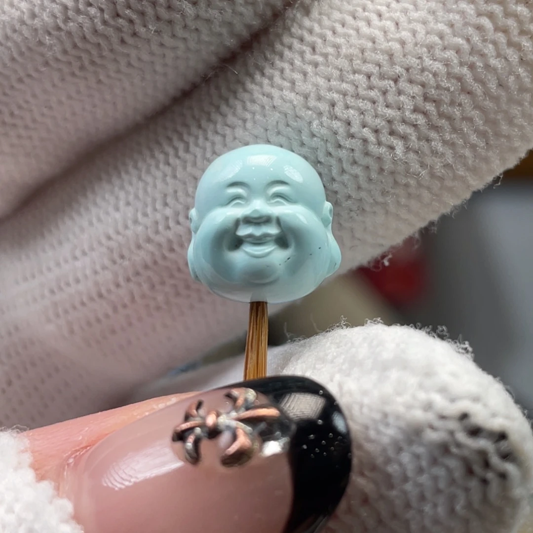 绿松石未镶嵌挂件