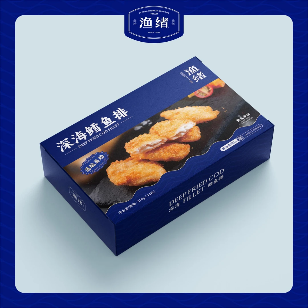 【周年庆活动中】渔绪深海鳕鱼排  宝宝辅食营养早餐速食无骨无刺