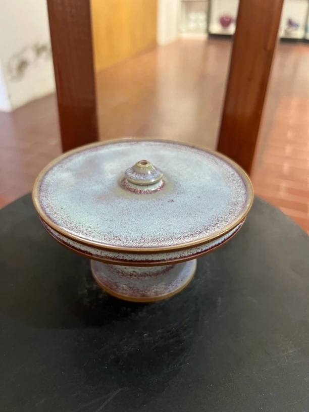 钧瓷香插纯手工制作