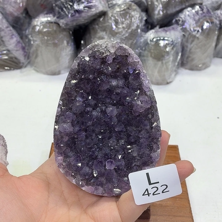 未镶嵌水晶摆件天然紫水晶