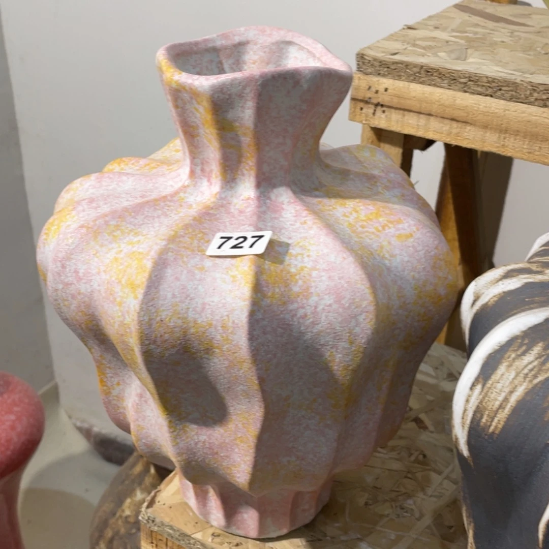 白泥花瓶景德镇陶瓷艺术博物