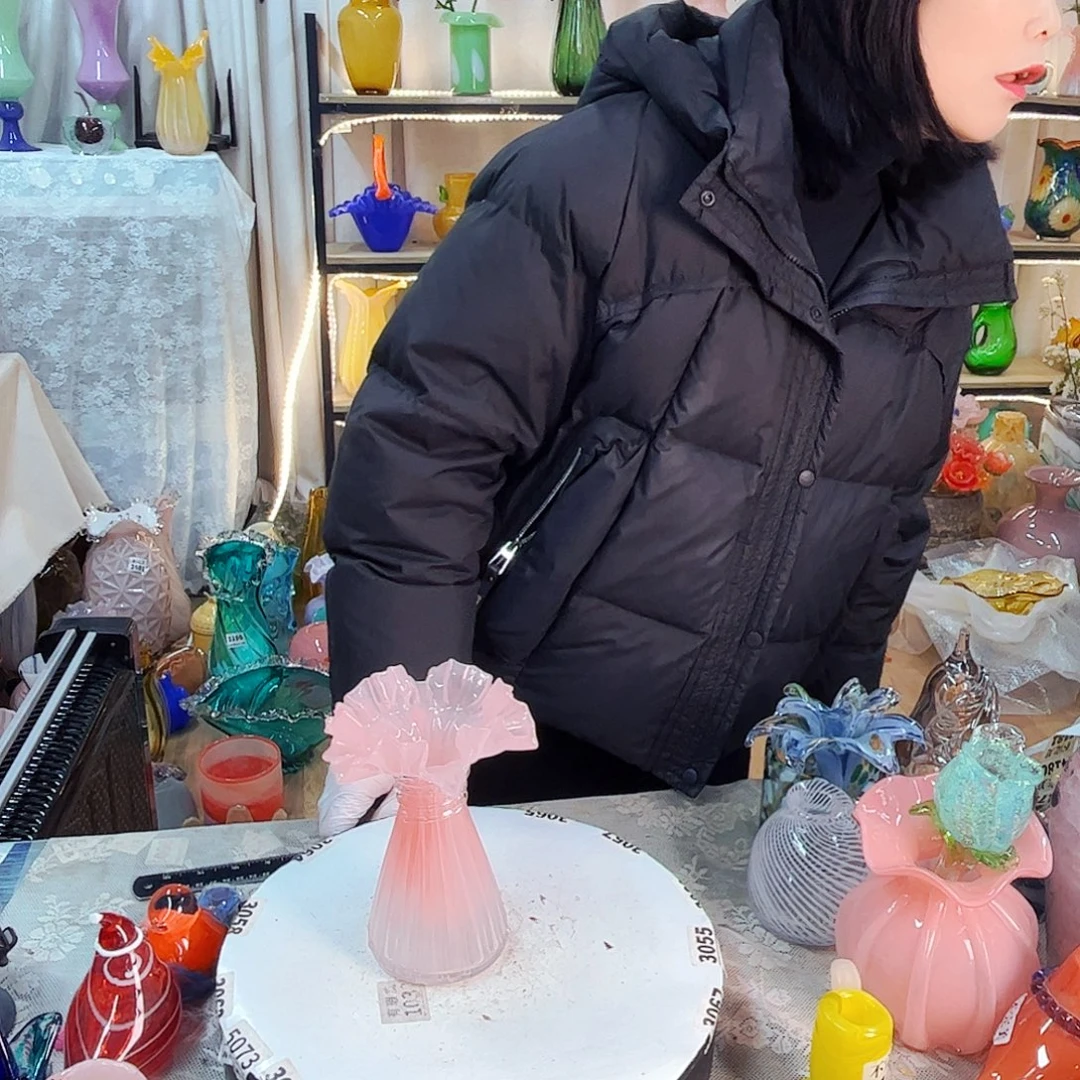 花瓶家悦美居琉璃摆件