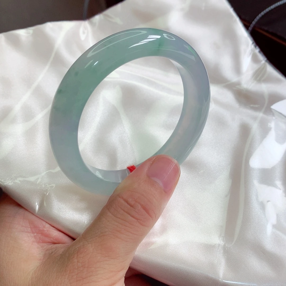 未镶嵌手镯翡翠缅甸天然A货翡翠手镯53