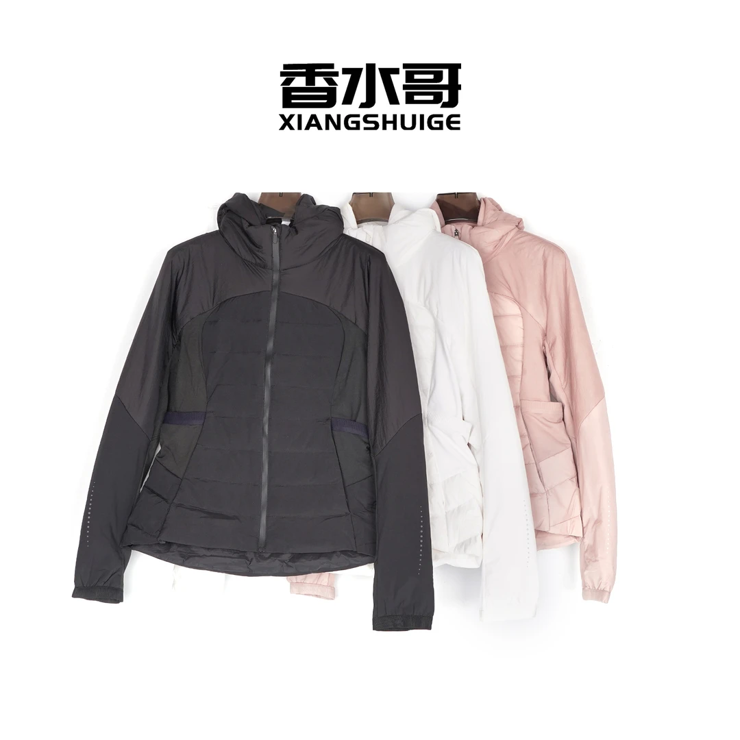 2026春季新款休闲连帽保暖修身显瘦女士白鸭绒羽绒服