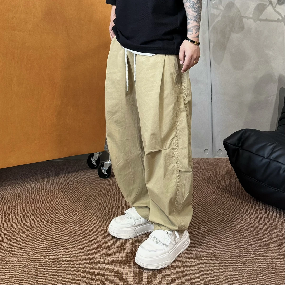 胡先生25ss夏季户外薄款休闲棉布直筒口袋休闲工装裤K152