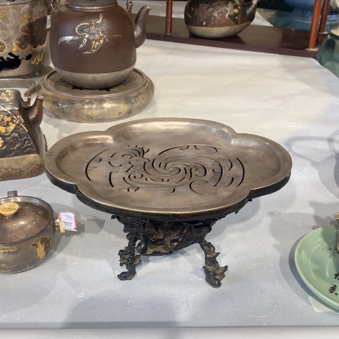 李*主纯银盖子 纯铜底座 名家作品