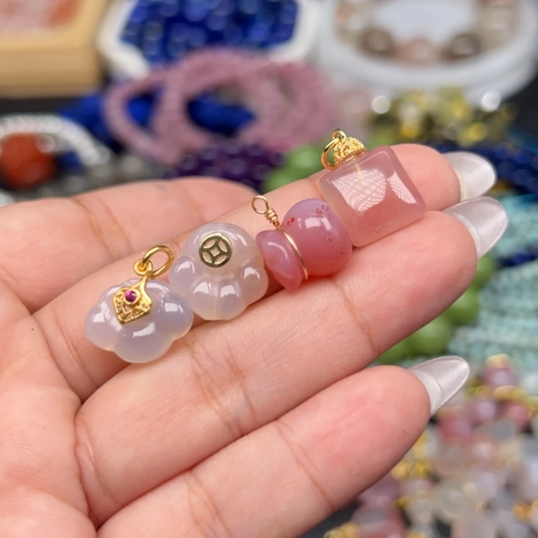 未镶嵌吊坠(不含链)玛瑙/玉髓多样性