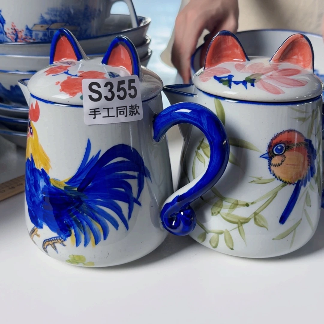 摆件景德镇老陶泥瓷器