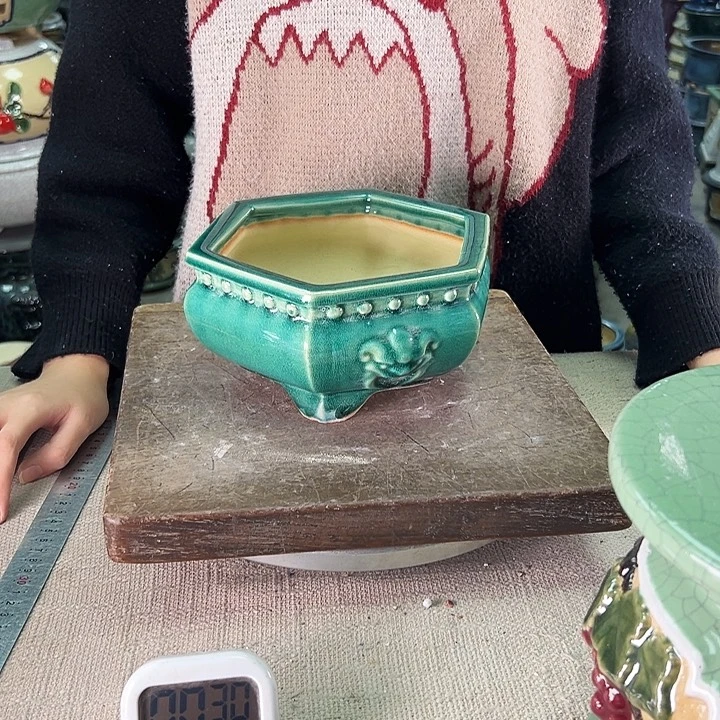 泳坤堂石湾盆陶瓷