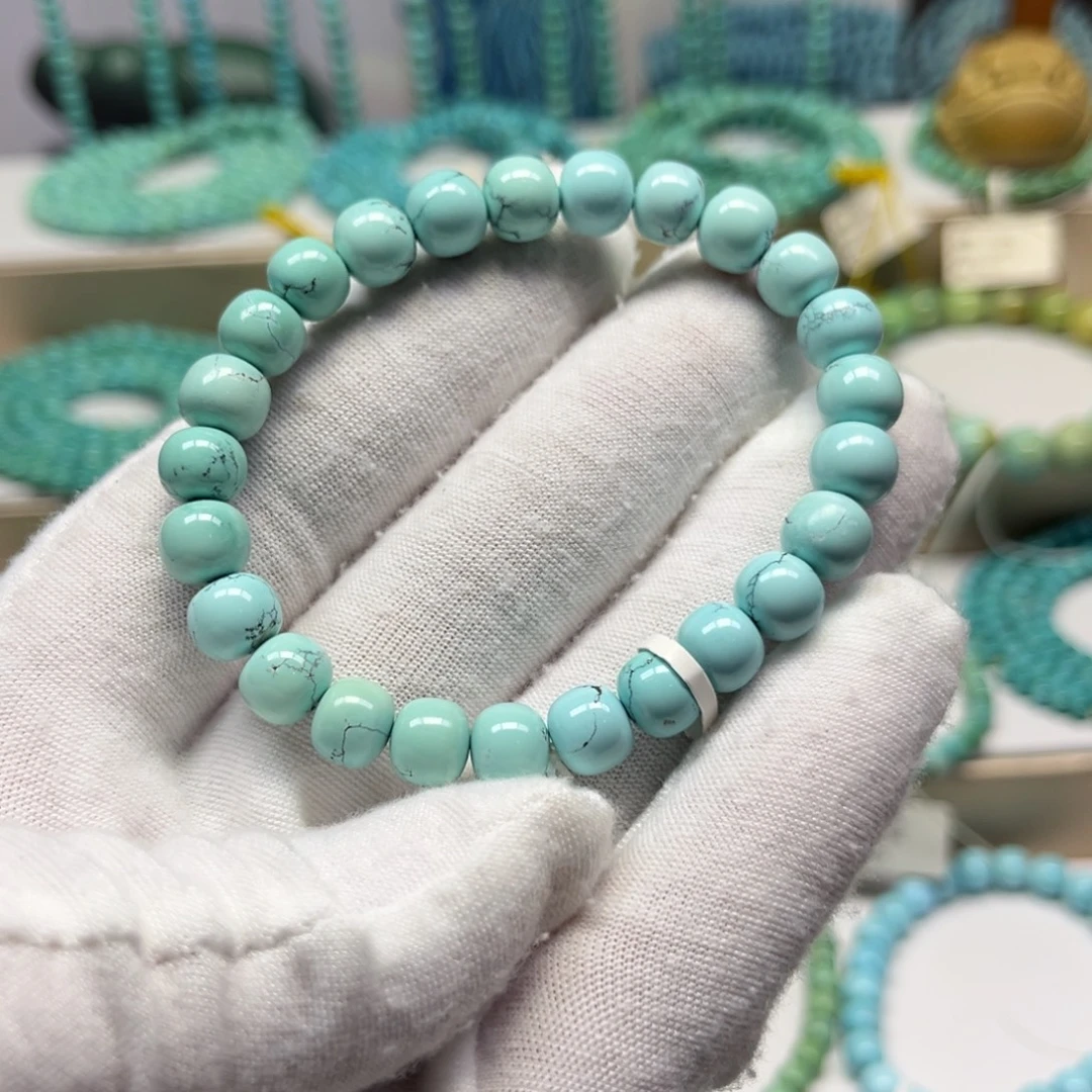 绿松石未镶嵌手链