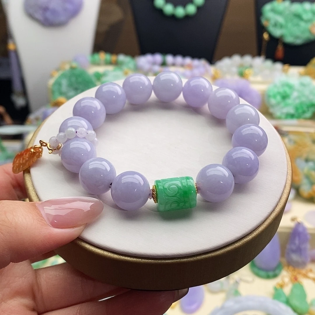 翡翠未镶嵌手串手串