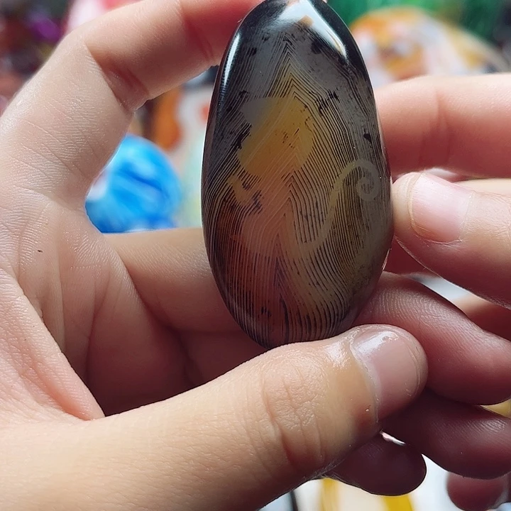玛瑙/玉髓未镶嵌耳环