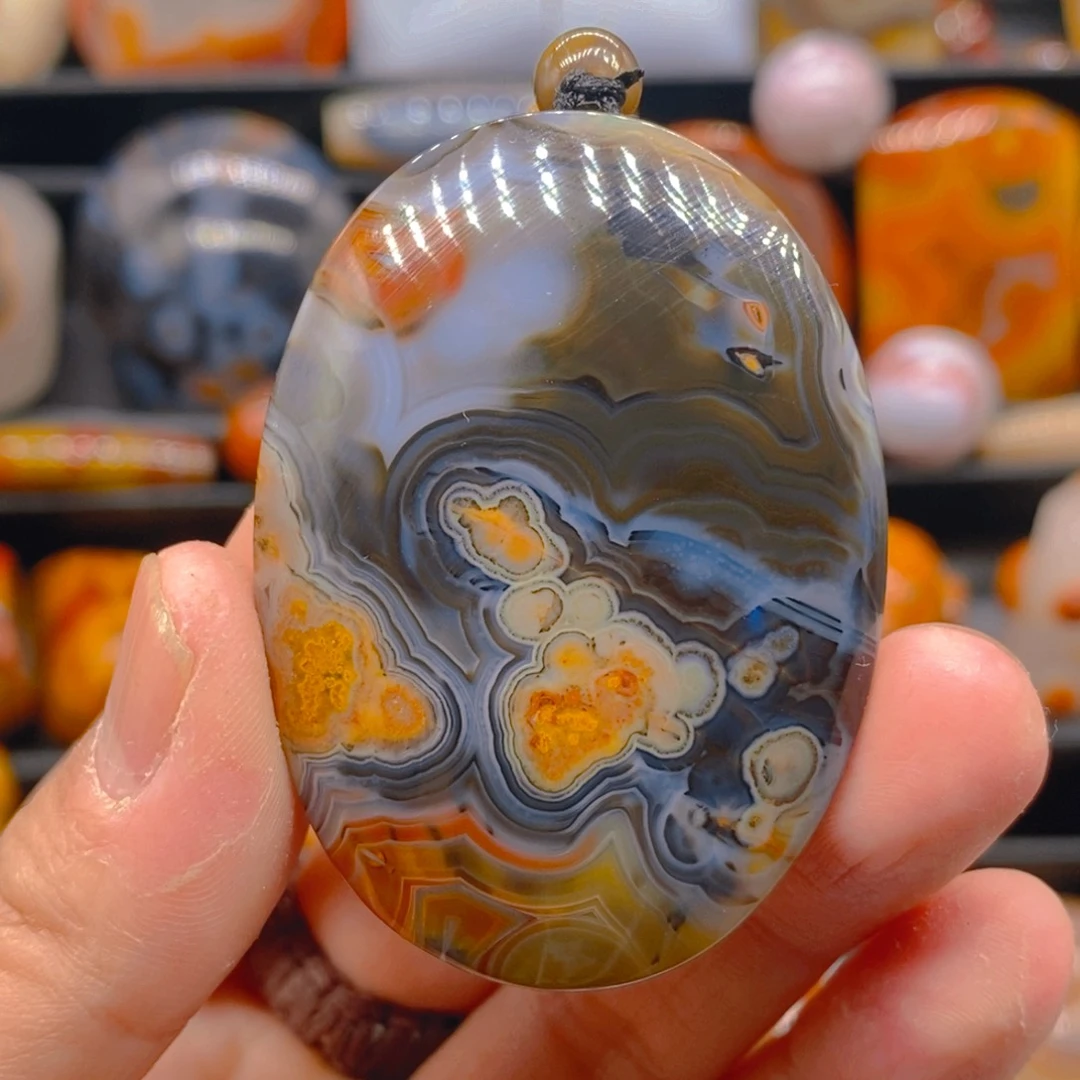 玛瑙/玉髓颈饰未镶嵌船**凡