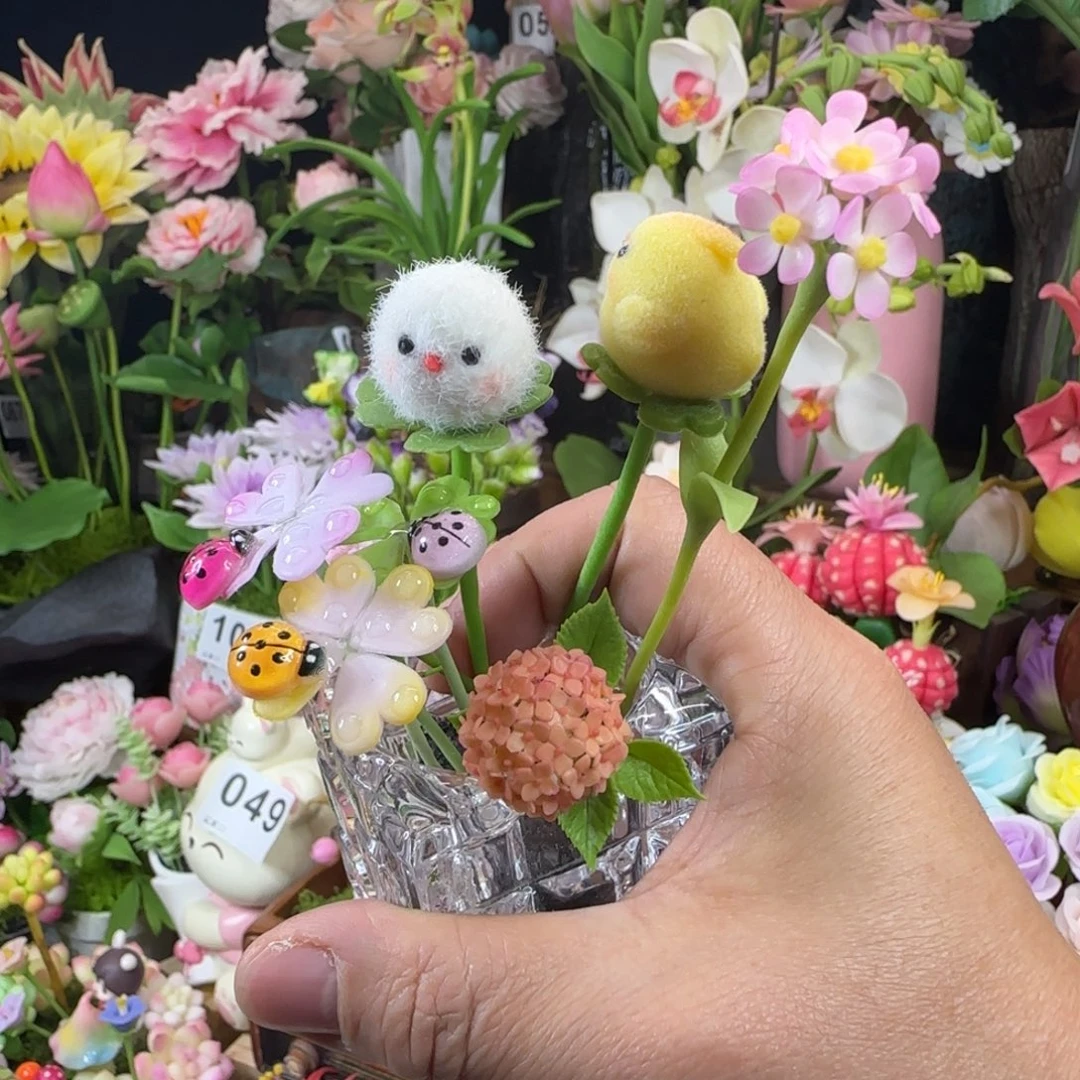 小***粥手工制作拼盘不带盆