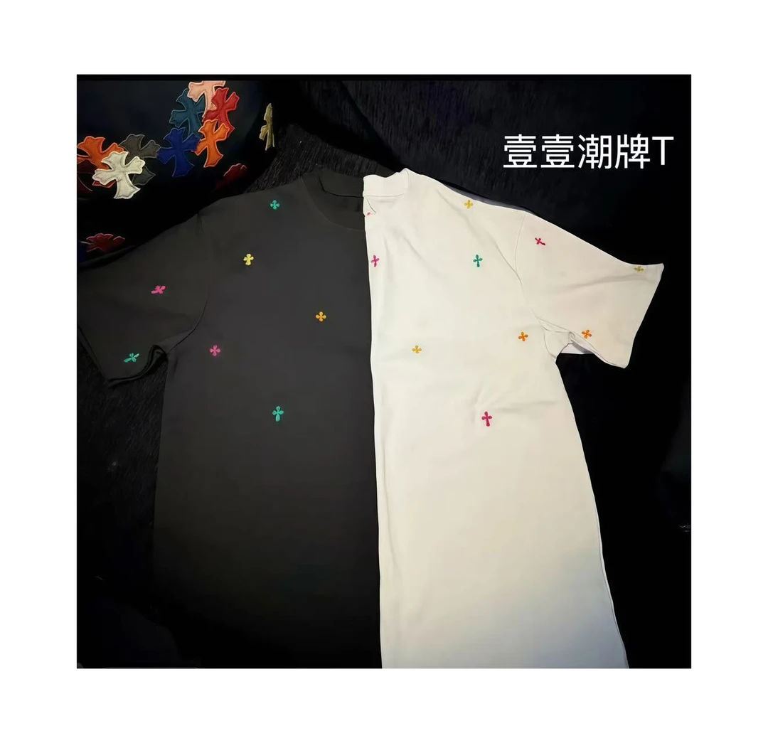 壹壹【K01-K35】现货重工潮牌重磅纯棉高克重T恤短袖男女款情侣短袖