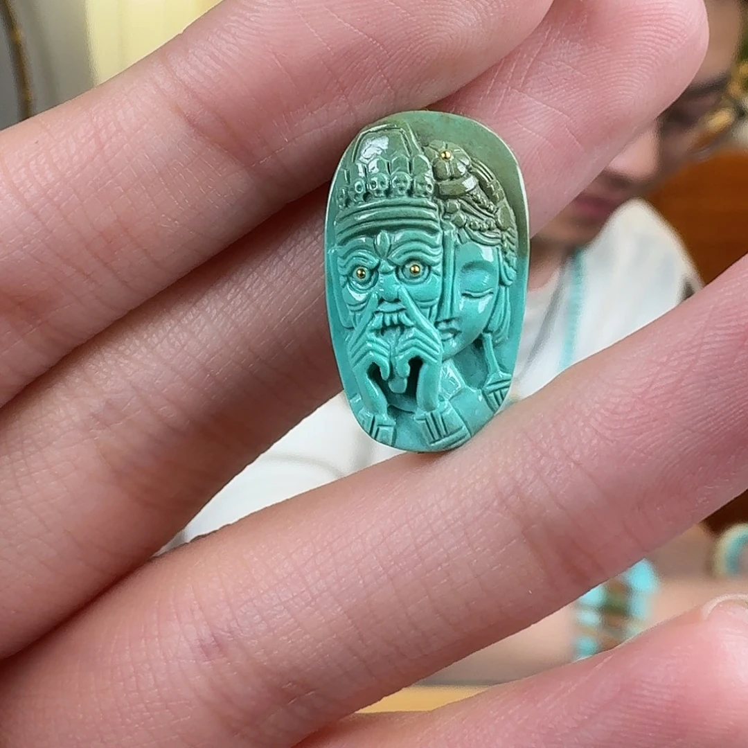 绿松石未镶嵌珠宝奇石