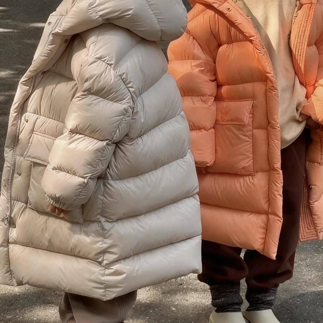 24082「弋白」【精简AB面+95%绒子含量白鴨絨+不钻绒】TD