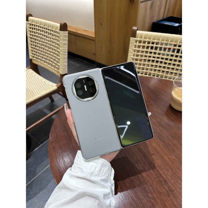 适用于华为MateX5/MateX6商务手机壳 轻薄单后壳 中轴铰链保护壳