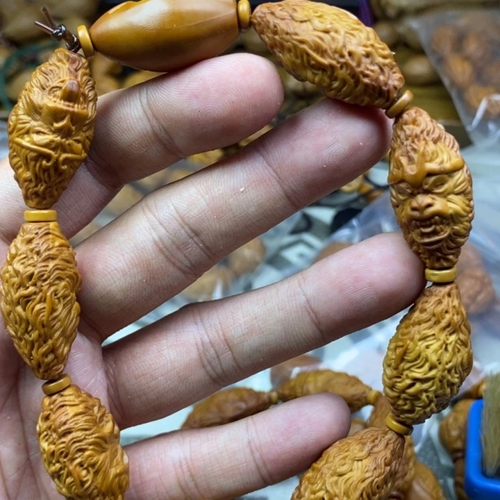 橄榄核手串/手链橄榄核雕工艺手串