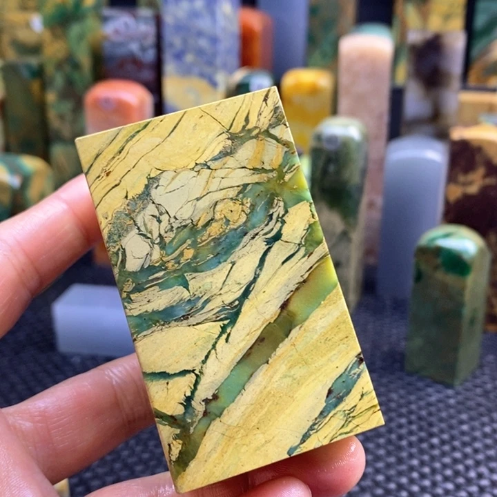 云南石奇*青田石印章石