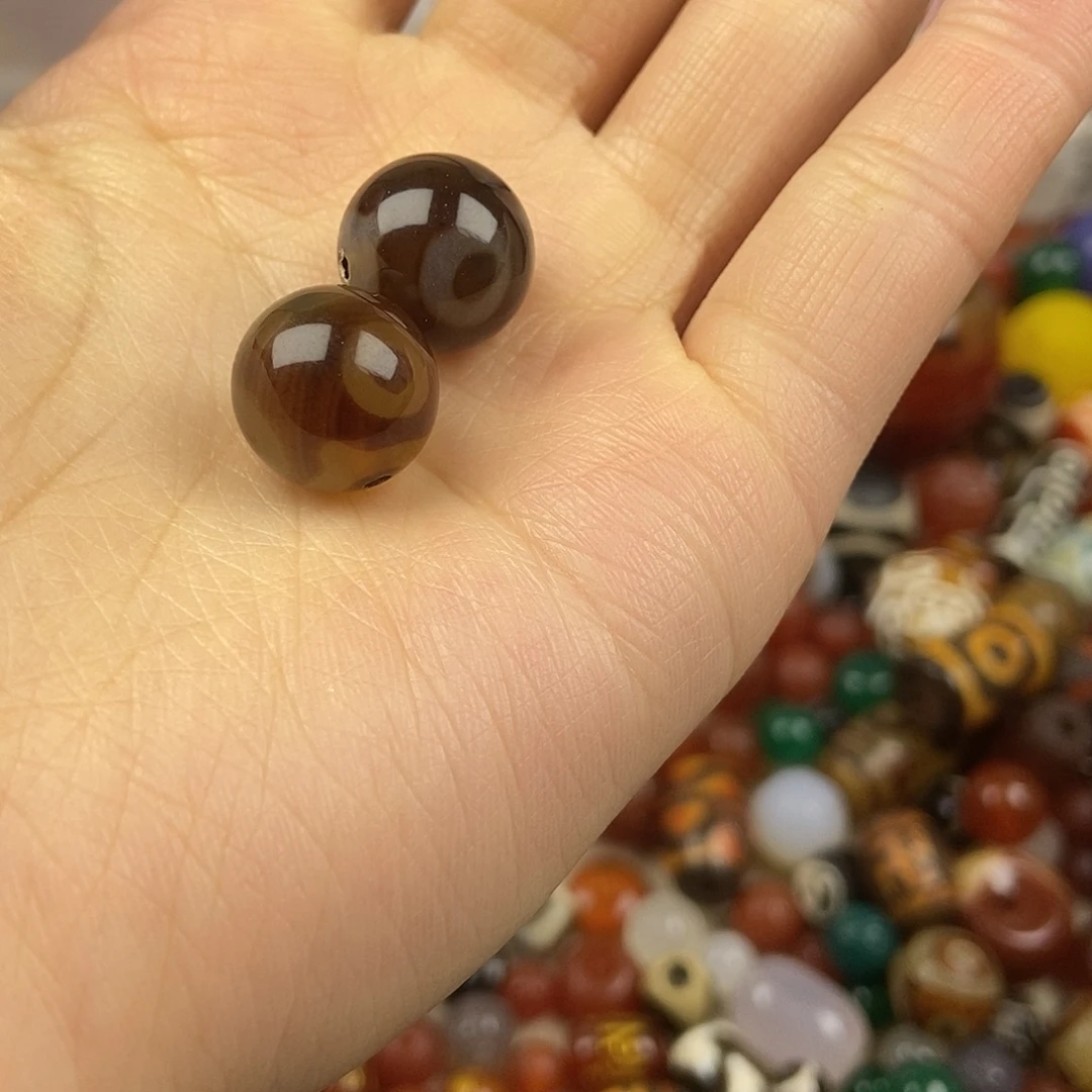 玛瑙/玉髓未镶嵌玛瑙配珠玛瑙散珠