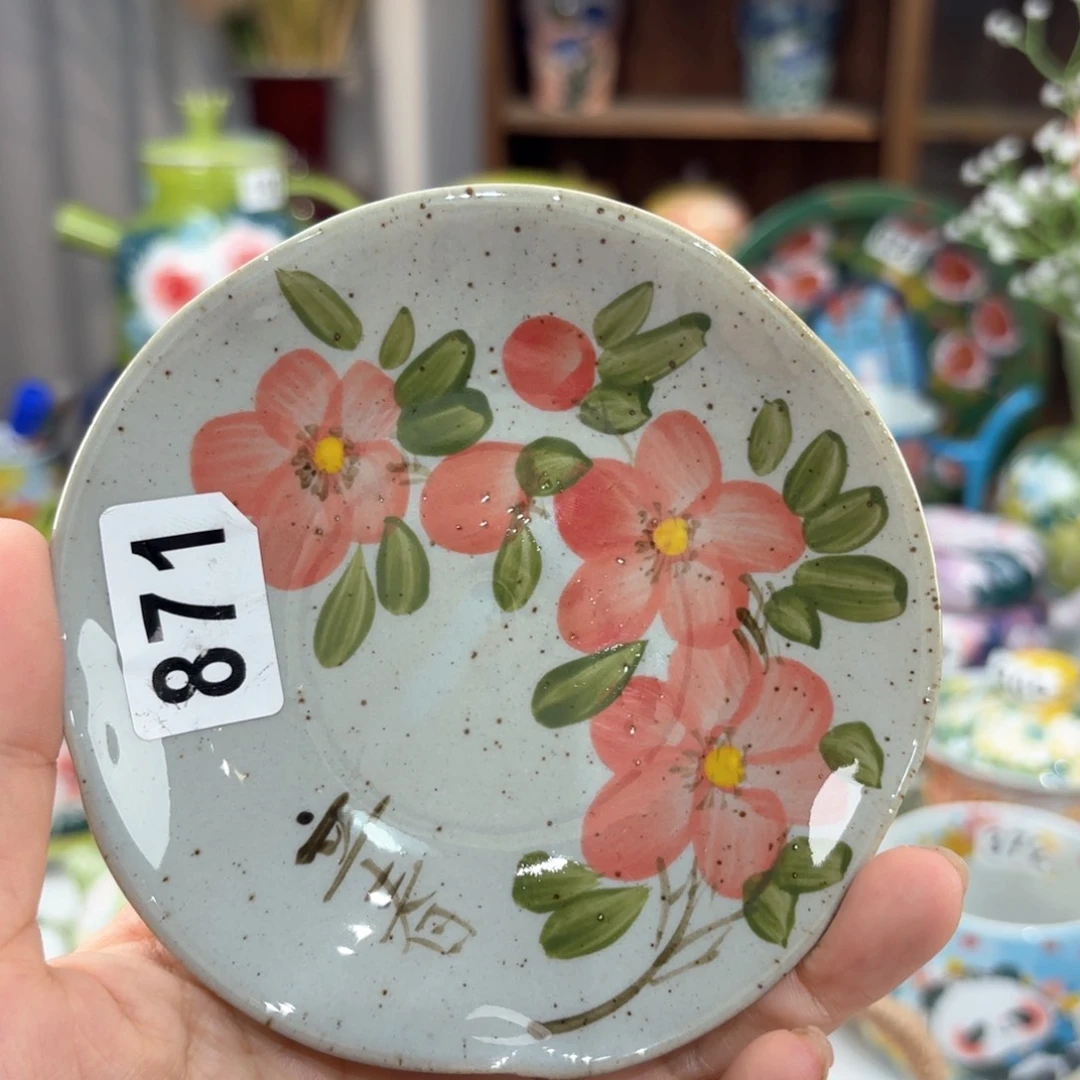景德镇手绘高温釉下彩陶瓷茶具
