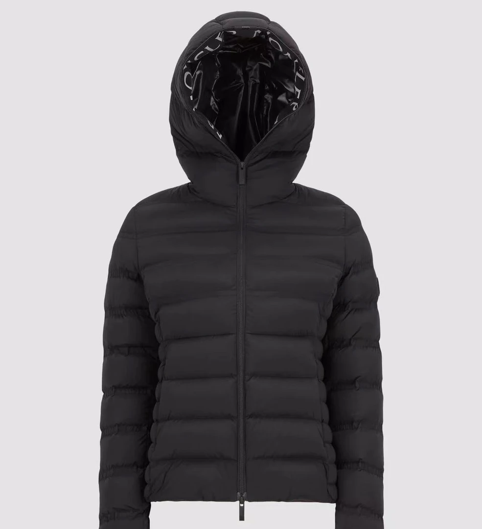 全新未使用 MONCLER 盟可睐/GG/alete女士黑色羽绒服