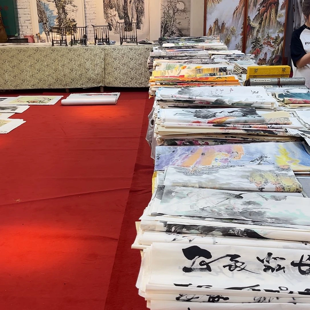 国画国画字画手绘作品展