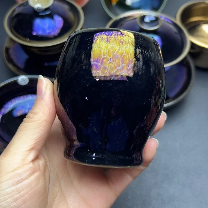 茶盏建窑建盏主人杯