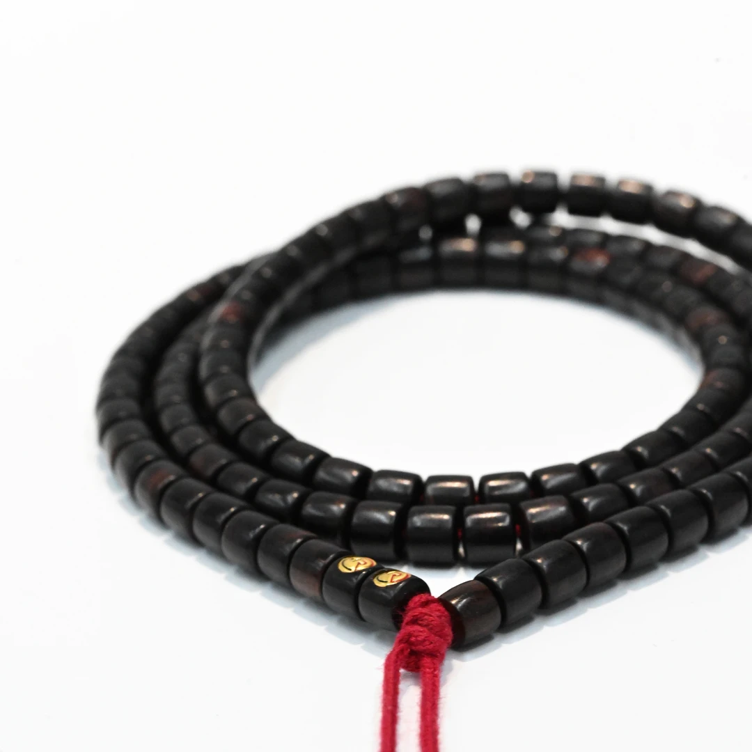 5*5.5/118 竹节紫油梨 海南黄花梨无胶膜手串 毛润出品 807