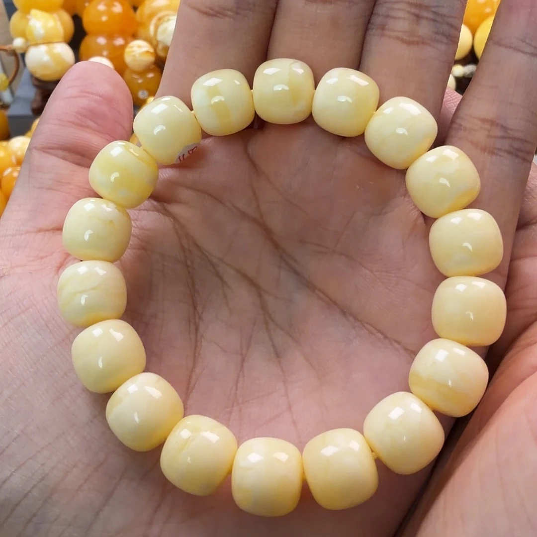 琥珀未镶嵌珠宝奇石12mm同料