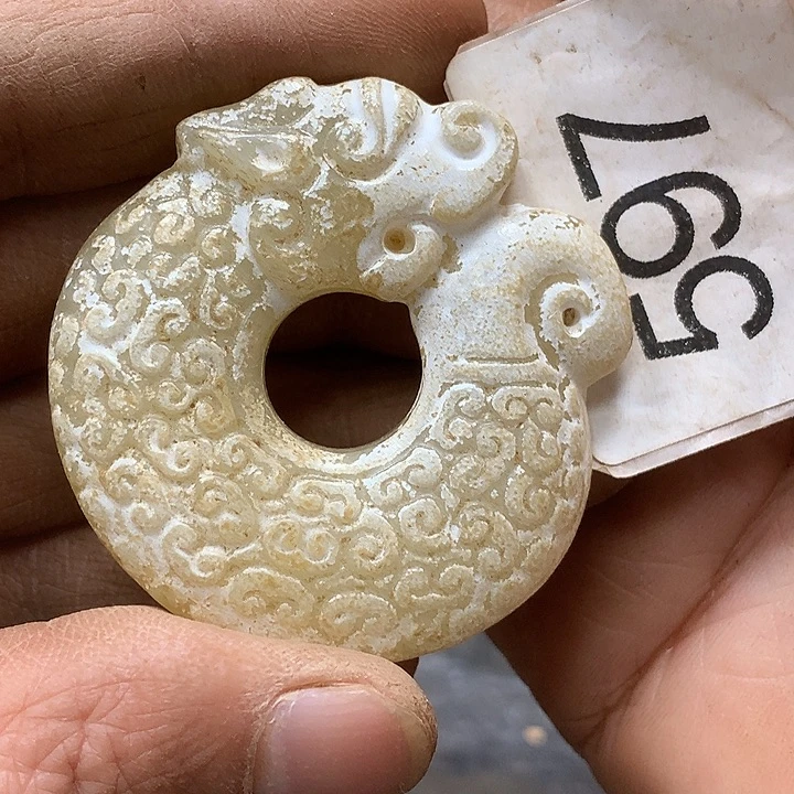 未镶嵌和田玉挂件