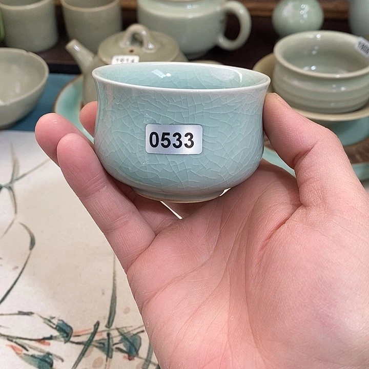 汝瓷0533青鸾汝瓷汝州发货