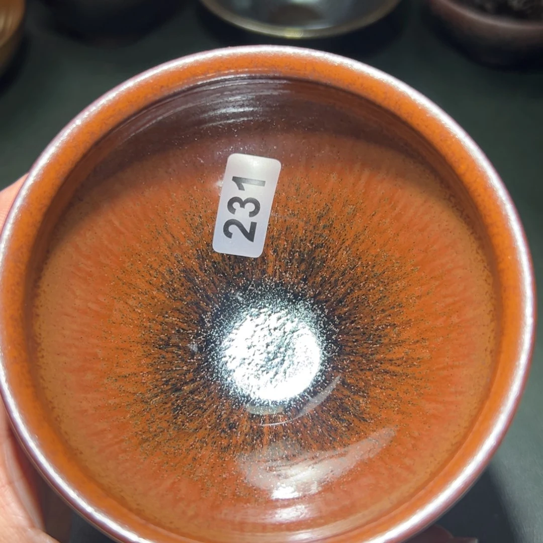 茶盏全手工原矿原釉建盏
