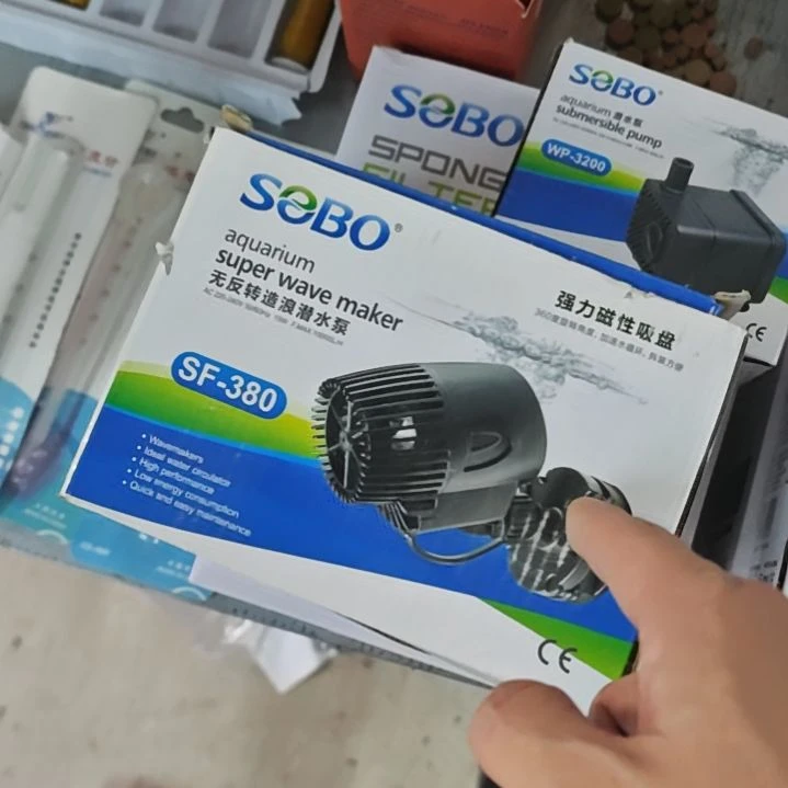 海水鱼松宝sf-380无反转造浪磁吸潜水泵。造浪泵。