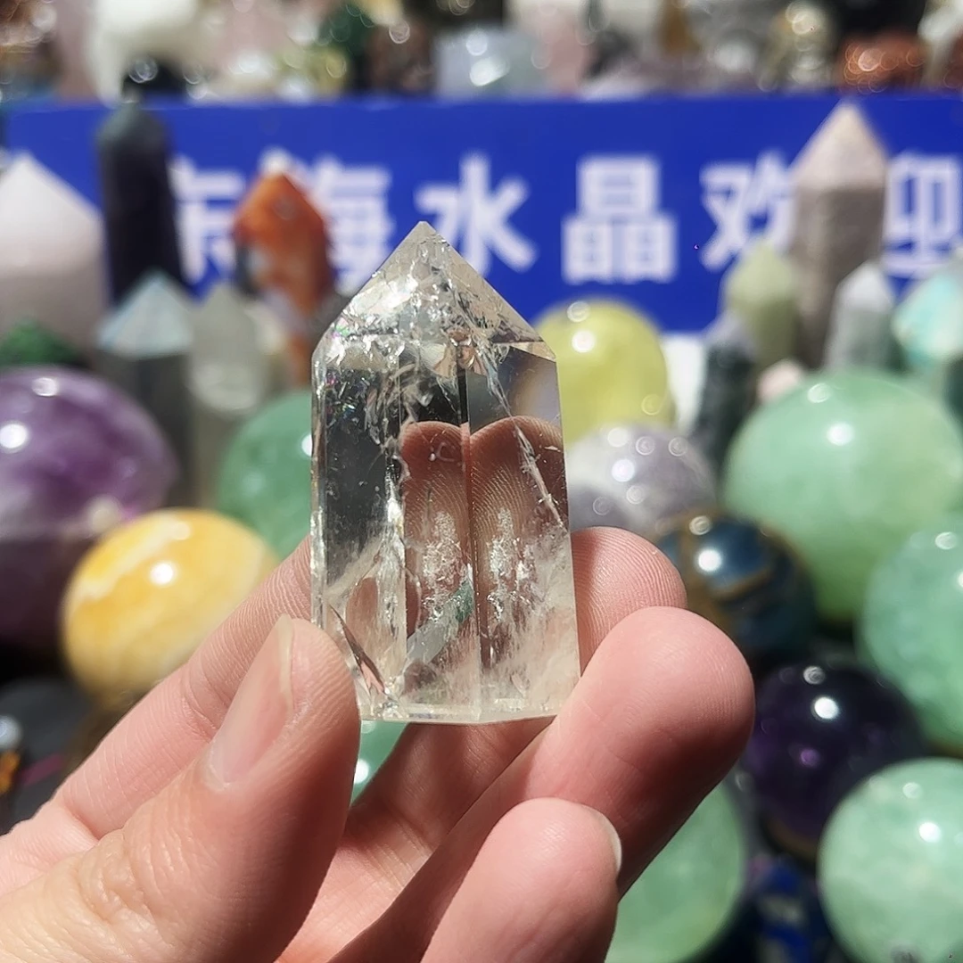 水晶天然水晶微瑕未镶嵌