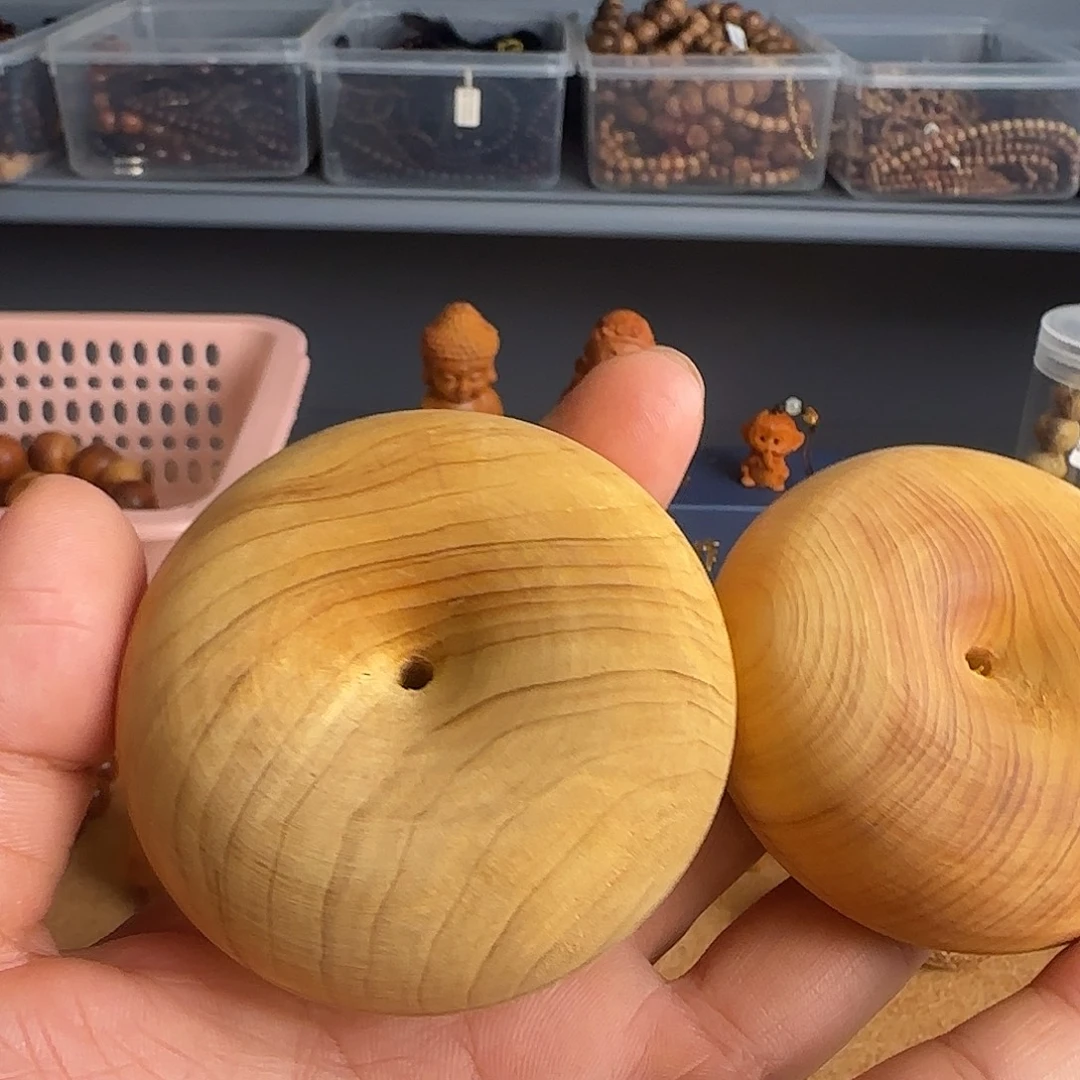 柏木（崖柏）6.8×3面包圈纯天然
