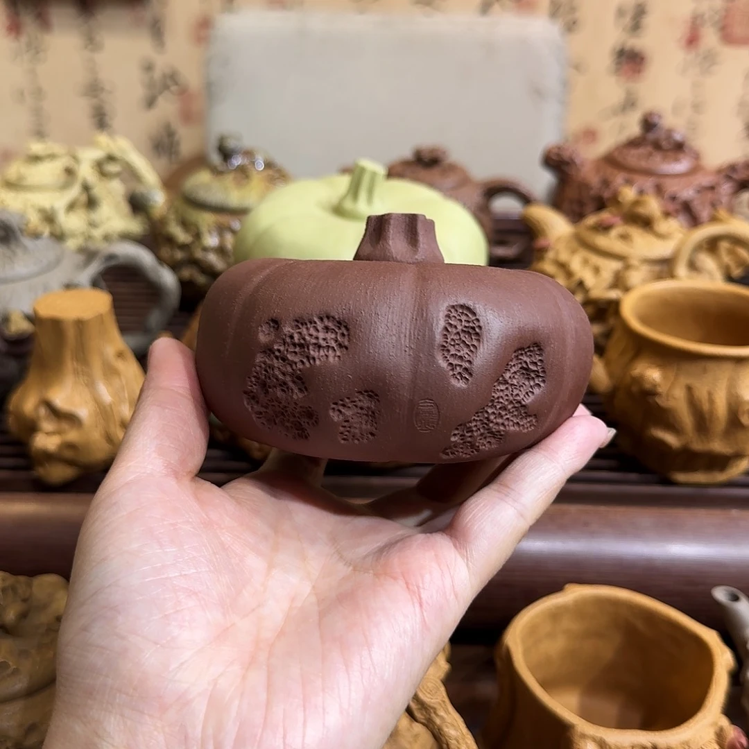 紫砂茶壶醉****生南瓜紫砂