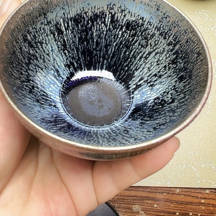 鹏***程茶盏建窑建盏茶器296