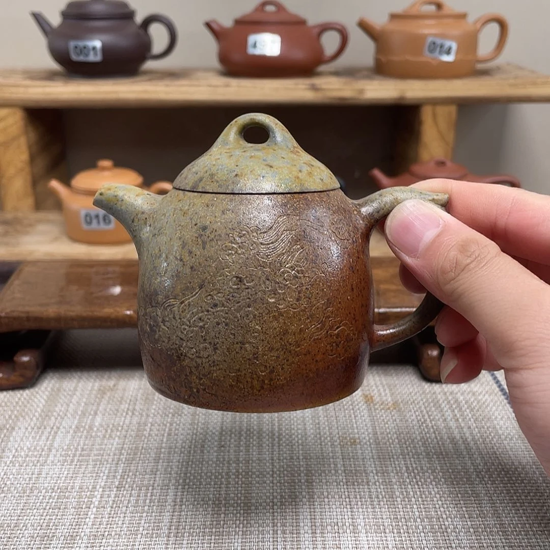 愿***❀茶壶紫砂原矿手工紫砂壶