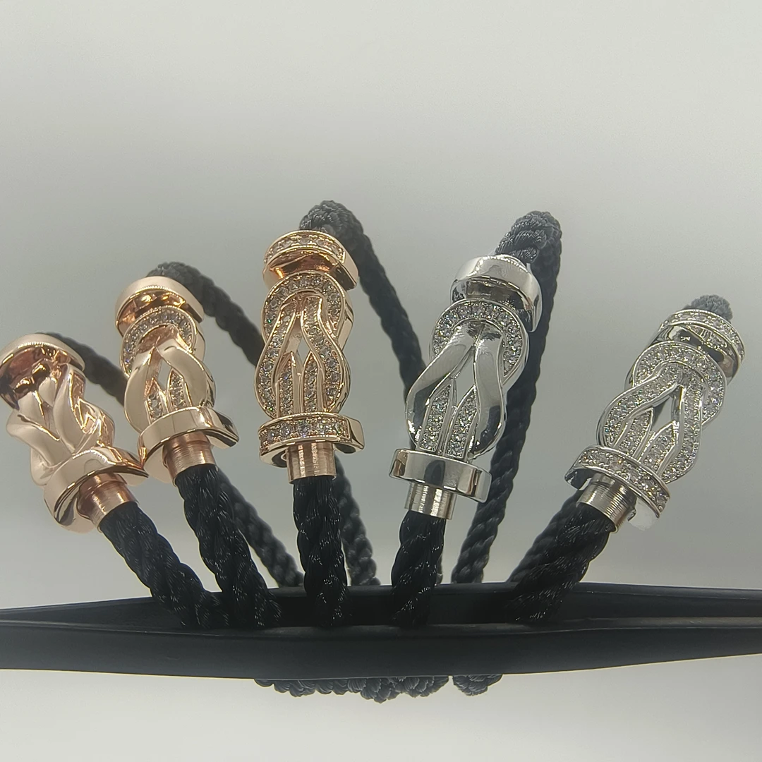 铜合金锦纶手链 （宠粉专享）高版本精工马蹄扣手链0879